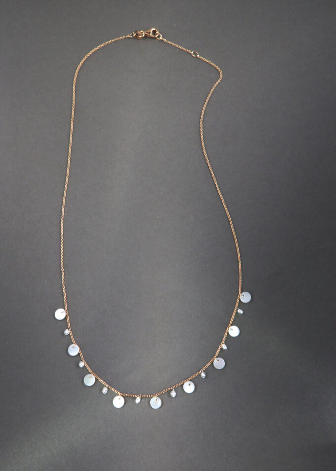 Collana Rimless Madreperla