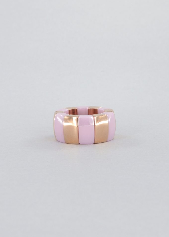 Anello Lumina Domino Rosa