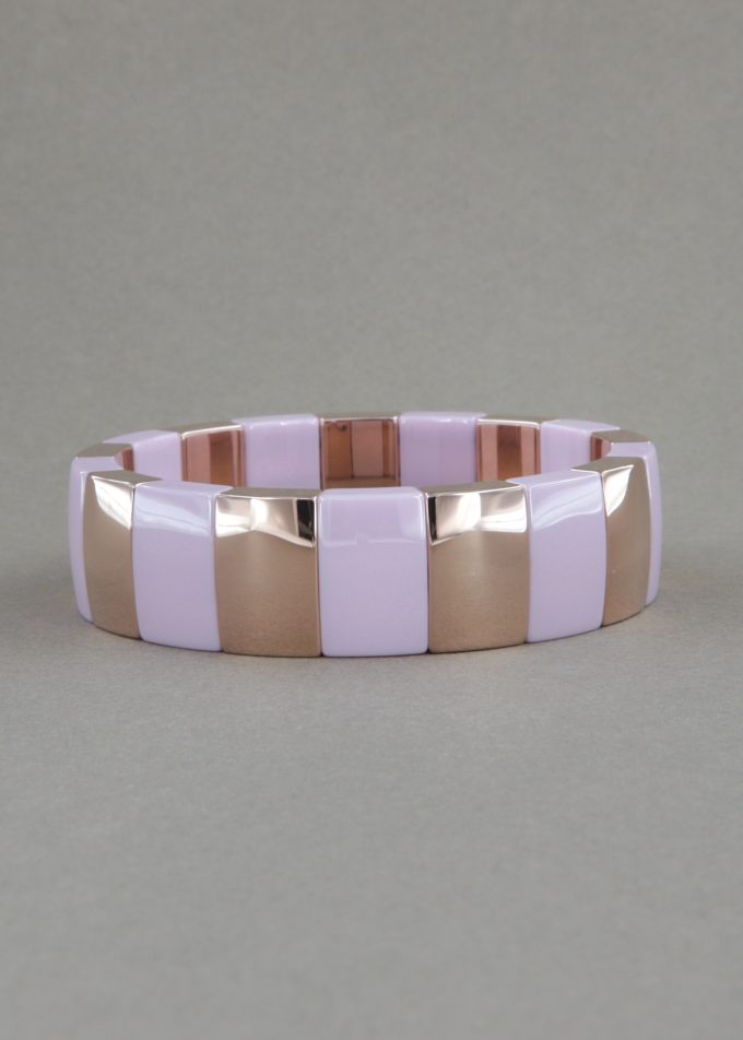 Bracciale Lumina Domino Maxi Rosa