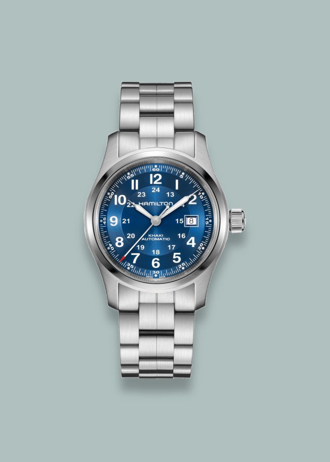 Hamilton Khaki Field Auto 42 Blu